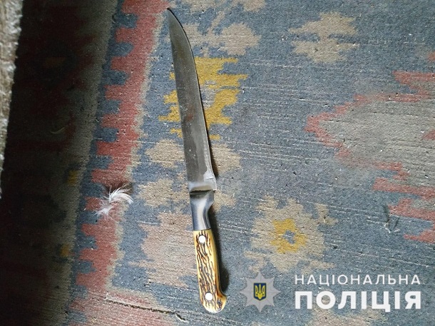 V Kramatorske syn brosilsja s nozhom na sobstvennuju mat