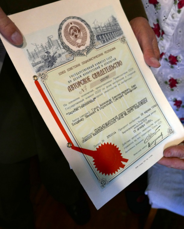 V Kramatorske veteran otmetil 95 letnij jubilej 2