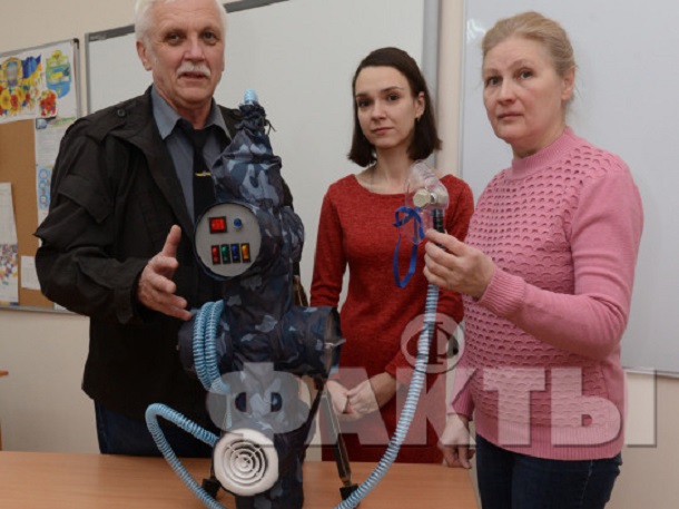 V Ukraine sozdali pribor ventiljacii legkih