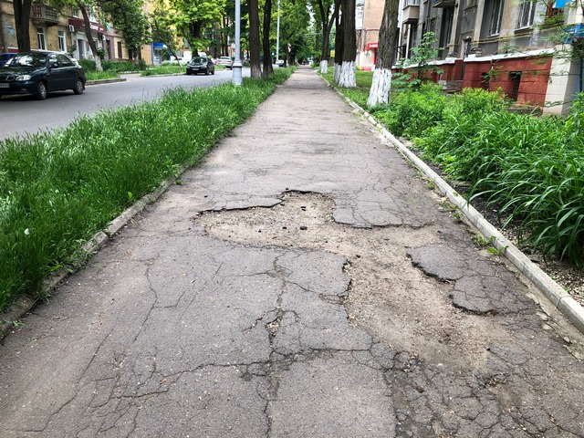 kramatorsk trotuar katerinicha