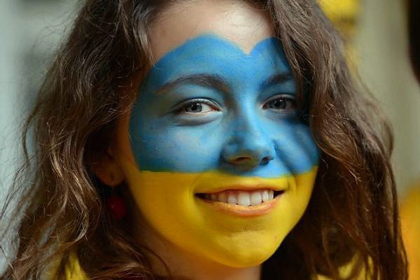 prapor ukrajiny fleshmob kramatorsk u praporah
