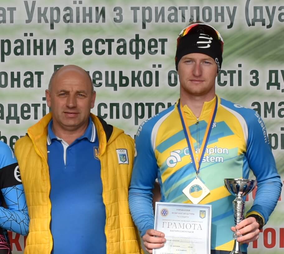 Menshykov Ivan Dragulyan Georgiy triathlon