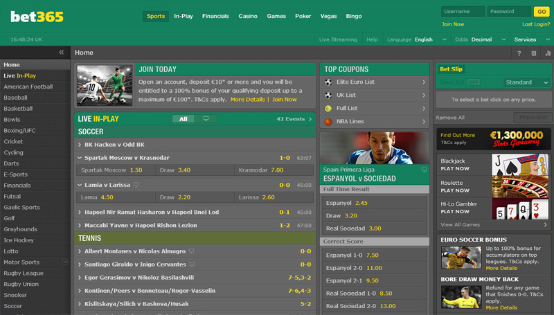 bookmaker Bet365 