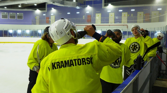 hk kramatorsk arena trenirovka 12 08 3