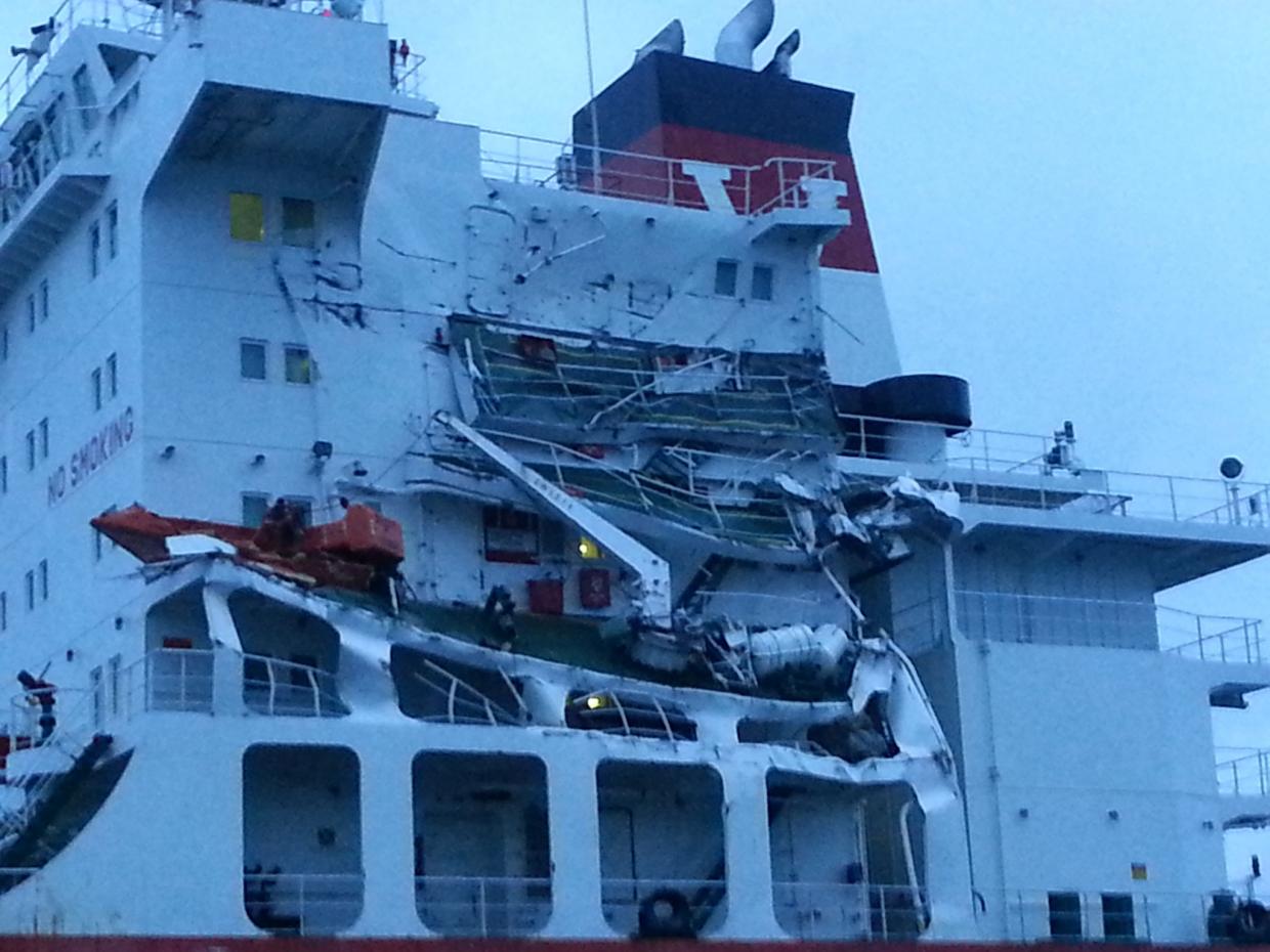 english channel collision
