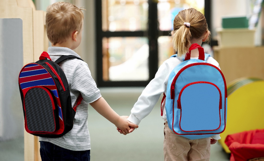 children walking to school 2405